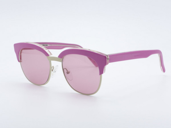 Schau Schau Pink Panto Shape Woman Ladies Sunglasses Purple Glasses GrauGlasses