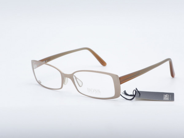 HUGO BOSS 11503 rechteckigen Metall Brille Kupfer Damen Rahmen GrauGlasses
